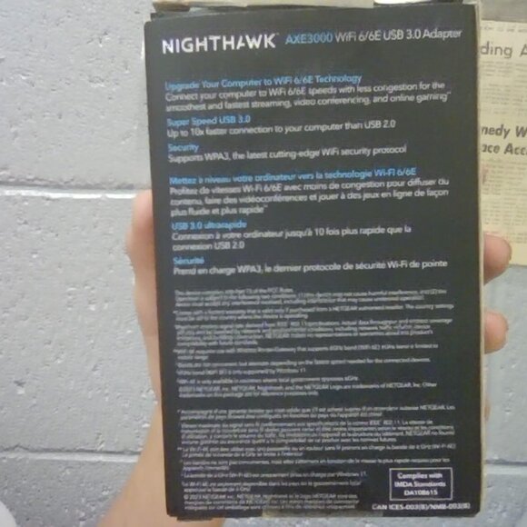 Netgear nighthawk axe3000 wifi usb adapter - Picture 6 of 6